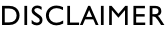 Disclaimer